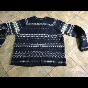 J crew men's lambswool sweater